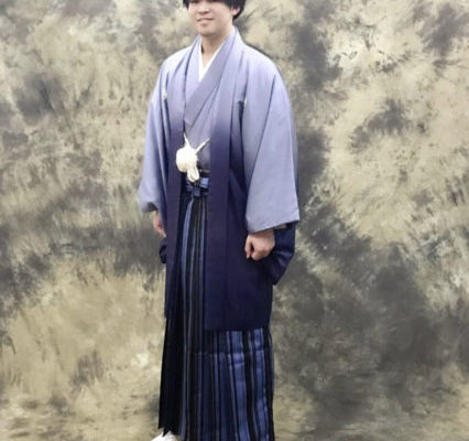 成人式の男袴